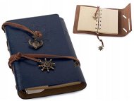 Zápisník ALUM Retro vintage - modrý - Zápisník
