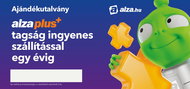 Nyomtatott ajándékutalvány AlzaPlus+ éves tagság vásárlásához Alza.hu - Voucher