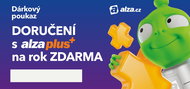 Printed gift voucher for an annual membership of AlzaPlus+ - Voucher