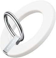 Anker Mag Go Ring Holder, White - MagSafe mobiltelefon tartó