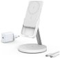 Anker PowerWave Mag-Go 2-in-1 Stand 5K White - Charging Stand