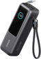 Anker Power Bank 25K, 165W, Built-In USB-C and Retractable Cable Black - Powerbanka