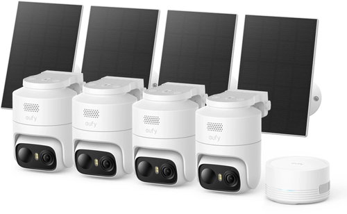 Anker Eufy Eufy C37 (sada 4 ks+jednotka HomeBase Mini), 2K bílá - IP Camera - Main image