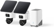 Anker Eufy S4 (sada 2 ks + jednotka HomeBase3) 4K bílá, se solárním nabíjením - IP Camera