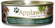 Applaws konzerva Kura, hovädzia pečeň a zelenina 156 g - Konzerva pre psov