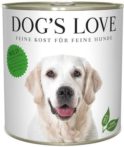 Dog's Love Venison Adult Classic 800g - Canned Dog Food - Main image