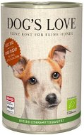 Dog's Love Bio Hovädzie 400 g - Konzerva pre psov