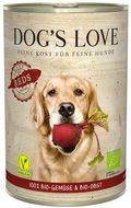 Dog's Love Barf Bio Vegan Reds 400 g - Konzerva pre psov