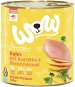WOW Chicken with carrot Junior 800g - Canned Dog Food