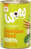 WOW PUR Vegetables and fruits 400g - Canned Dog Food