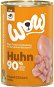 WOW PUR Chicken Monoprotein 400g - Canned Dog Food