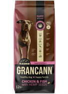 Grancann Chicken & Fish with Hemp Puppy All Breeds 12kg - Granule pro štěňata