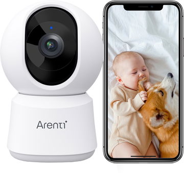 ARENTI Indoor Dual-band Wi-Fi Pan-Tilt Camera za 26,99