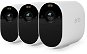Arlo Essential Outdoor Security Camera - 3 Stück, weiß - Überwachungskamera