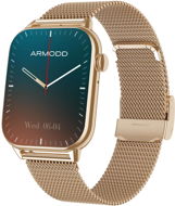 ARMODD Prime rose gold, kovový + silikonový řemínek - Smart Watch