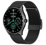 ARMODD Roundz 5 černá, kovový + silikonový řemínek - Smart Watch