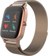ARMODD Slowatch Rose Gold with Metal Strap + Blue Silicone Strap for Free - Smart Watch