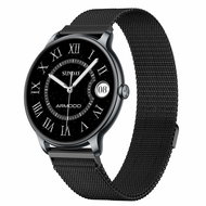 ARMODD Slim black with metal strap - Smart Watch