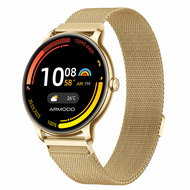 ARMODD Slim gold with metal strap - Smart Watch