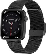 ARMODD Squarz 11 Pro schwarz mit Metallarmband + Silikonarmband - Smartwatch