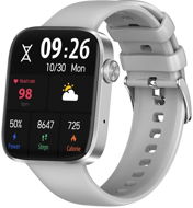 ARMODD Squarz 11 Pro silver with nylon strap + silicone strap - Smart Watch