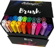 Artmagico Brush pens 20 ks základných farieb - Popisovače
