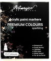 Artmagico Akrylový popisovač s extra jemným hrotem třpytivé