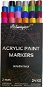 Artmagico Akrylový popisovač so stredným hrotom (2 mm) 24 ks - Popisovače