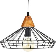 Atmosphera Chandelier with Wood RETRO - Ceiling Light