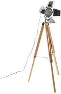Atmosphera Wooden Floor Lamp in Reflector Design - Floor Lamp