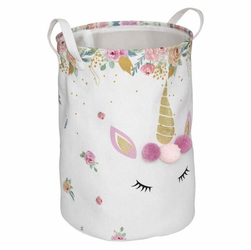 Atmosphera Children's toy basket, unicorn, 35 × 50 cm - Storage Box - Main image