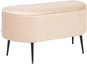 Bench Atmosphera Hallway bench with storage SOLARO, 100 × 40 × 53 cm, beige - Lavice