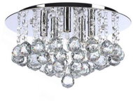 Azzardo AZ1286 - Crystal Ceiling Light BOLLA, 5xG9/40W/230V - Ceiling Light