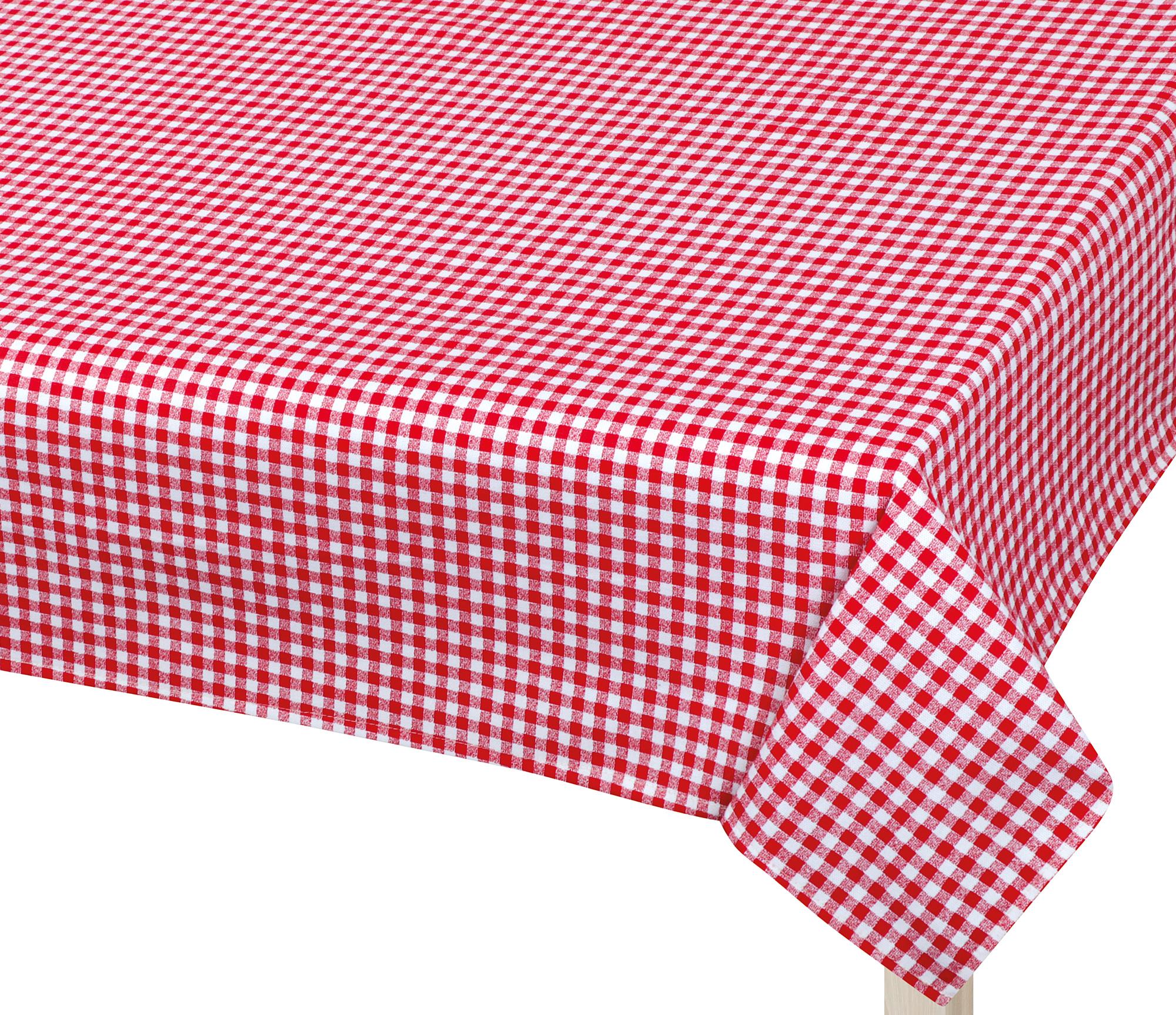 Bellatex Berta 609, 120 × 140 cm, piros kockás
