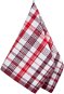 BELLATEX utěrka, 50 × 70, 162B kostka červená - Dish Cloths