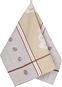 BELLATEX utěrka, 50 × 70, 159A espresso hnědá, béžová - Kuchyňské utěrky