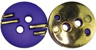 Bellatex G - Knoflík prům.12mm fialový - 28 - 10 ks - Button