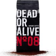 Dead or Alive Italská mletá káva 250g – vysoký obsah kofeinu a krémová chuť - Káva