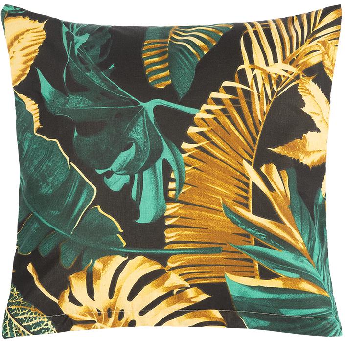 Bellatex 90/692 párnahuzat, 40×40 cm, zöld monstera