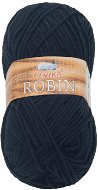 VLNIKA Robin 100 g, 52 černá - Yarn