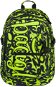 Baagl Školní batoh Core Lime Tag - School Backpack