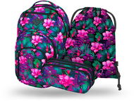 BAAGL 3 Set Coolmate Paradise: batoh, penál, sáček - Školní set