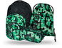 BAAGL 3 Set Coolmate Green: batoh, penál, sáček - Školní set
