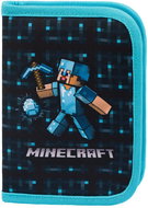 BAAGL MINECRAFT School pencil case one tier Blue Axe - Pencil Case