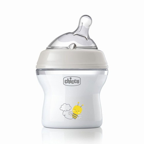 CHICCO Natural Feeling baby bottle 150 ml, 0 m+, neutral - Baby Bottle - Main image
