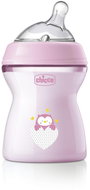 CHICCO Natural Feeling baby bottle 250 ml, 2m+, girl - Baby Bottle