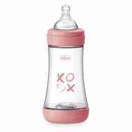 CHICCO Baby bottle Perfect5 silicone 240 ml girl - Baby Bottle