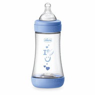 CHICCO Baby bottle Perfect5 silicone 240 ml boy - Baby Bottle