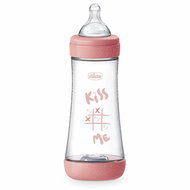 CHICCO Baby bottle Perfect5 silicone 300 ml girl - Baby Bottle