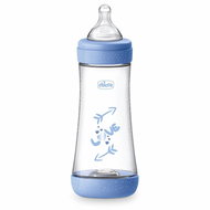 CHICCO Baby bottle Perfect5 silicone 300 ml boy - Baby Bottle